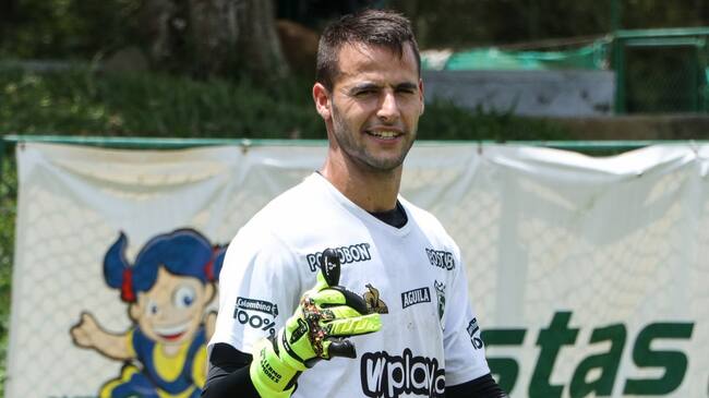 Guillermo De Amores, portero uruguayo del Deportivo Cali.
