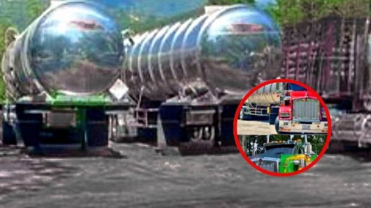 Samuel Mendoza, familiar del propietario de las tractomulas