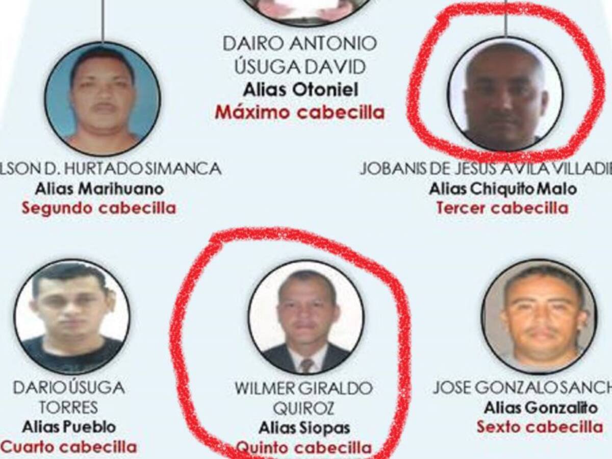 Ofrecen $5 mil millones para capturar los dos principales jefes de las AGC