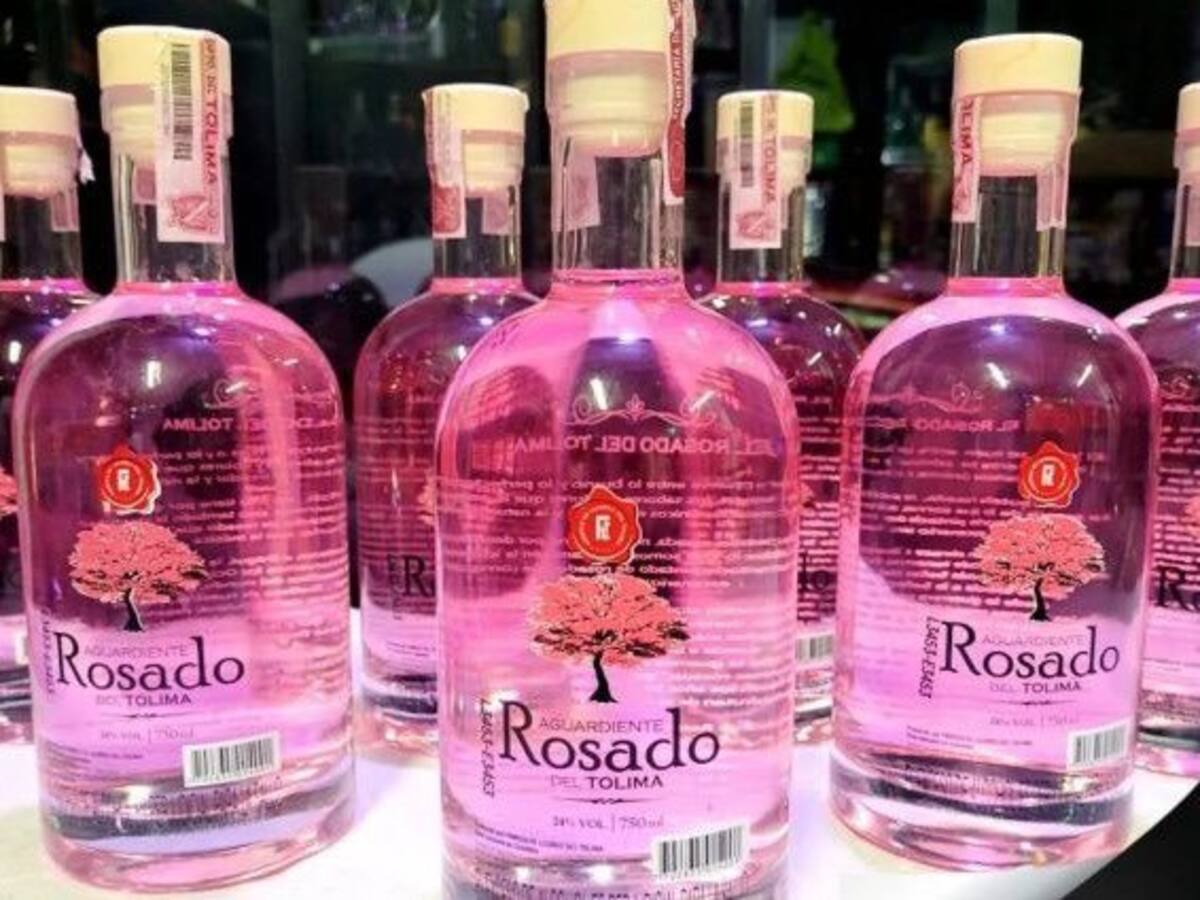 Aguardiente Rosado del Tolima: un licor para conquistar paladares