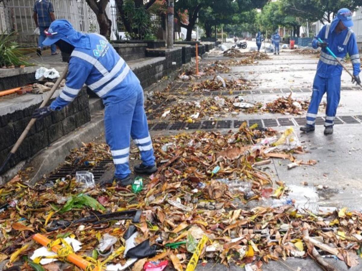 Más de 71 toneladas de basuras fueron recolectados durante primer aguacero del año en Barranquilla