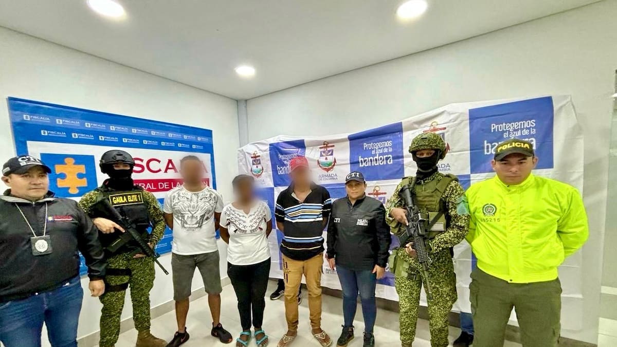 Capturan tres presuntos miembros del Clan del Golfo en Sucre