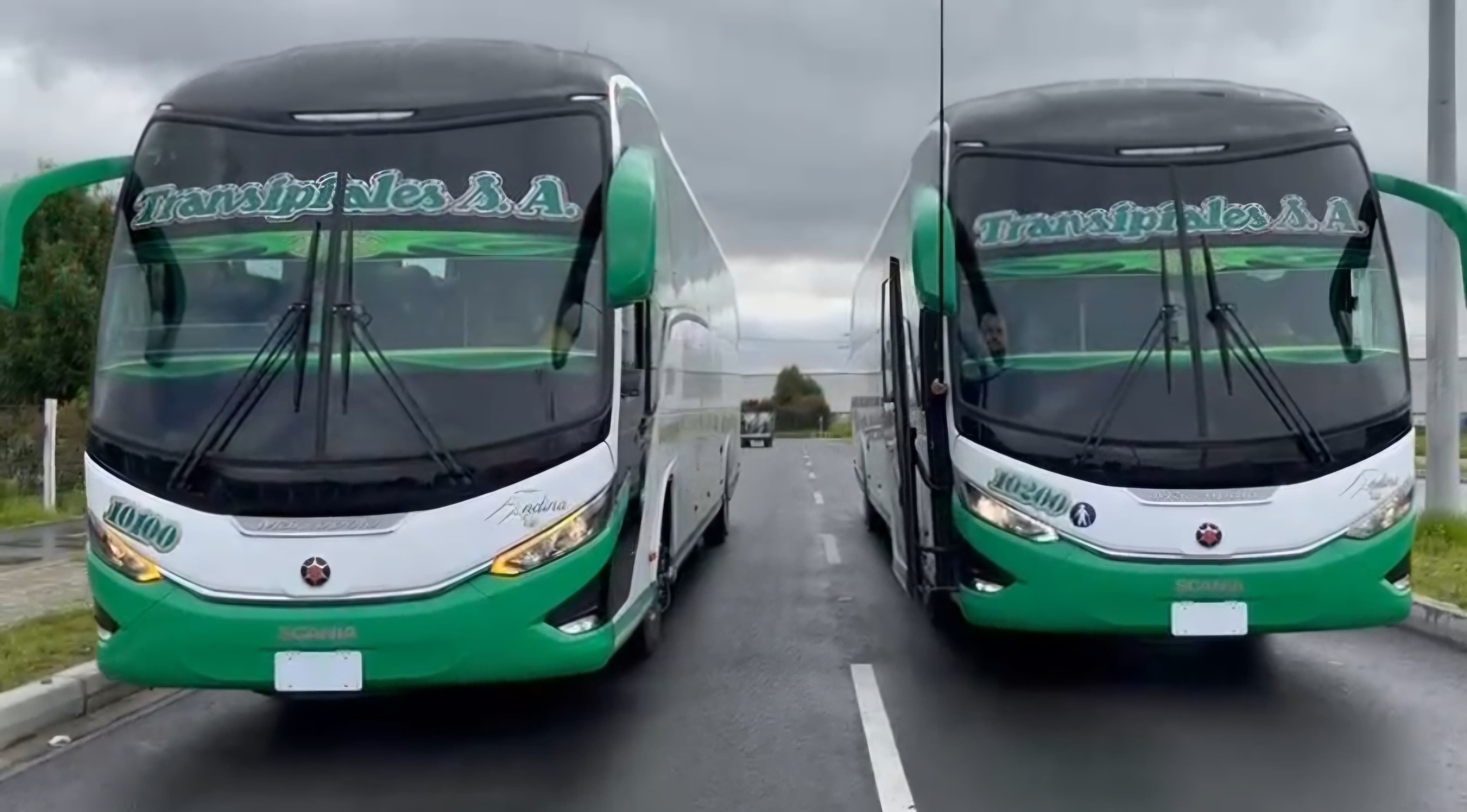 Nueva y moderna flota para el transporte terrestre de pasajeros llega al sur de Colombian | Foto: Transipiales