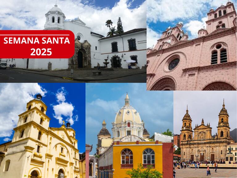 5 iglesias de Colombia que debe visitar en Semana Santa. Fotos tomadas de Getty Images