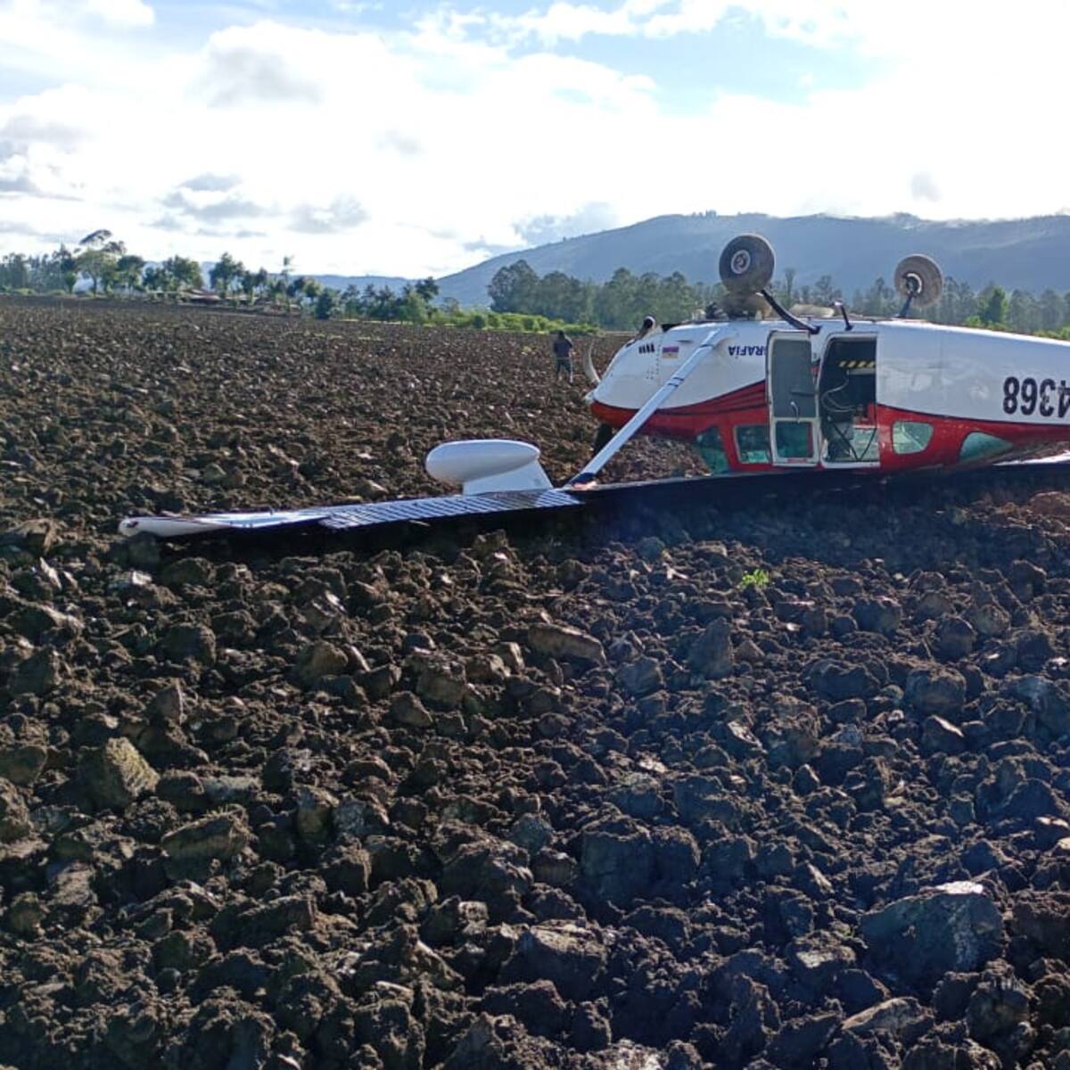 Emergencia de una avioneta en Gachancipá: aparente falla de motor