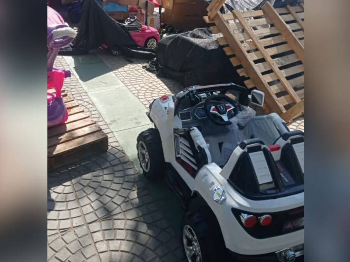 Protestan vendedores de la feria del juguete en Barranquilla