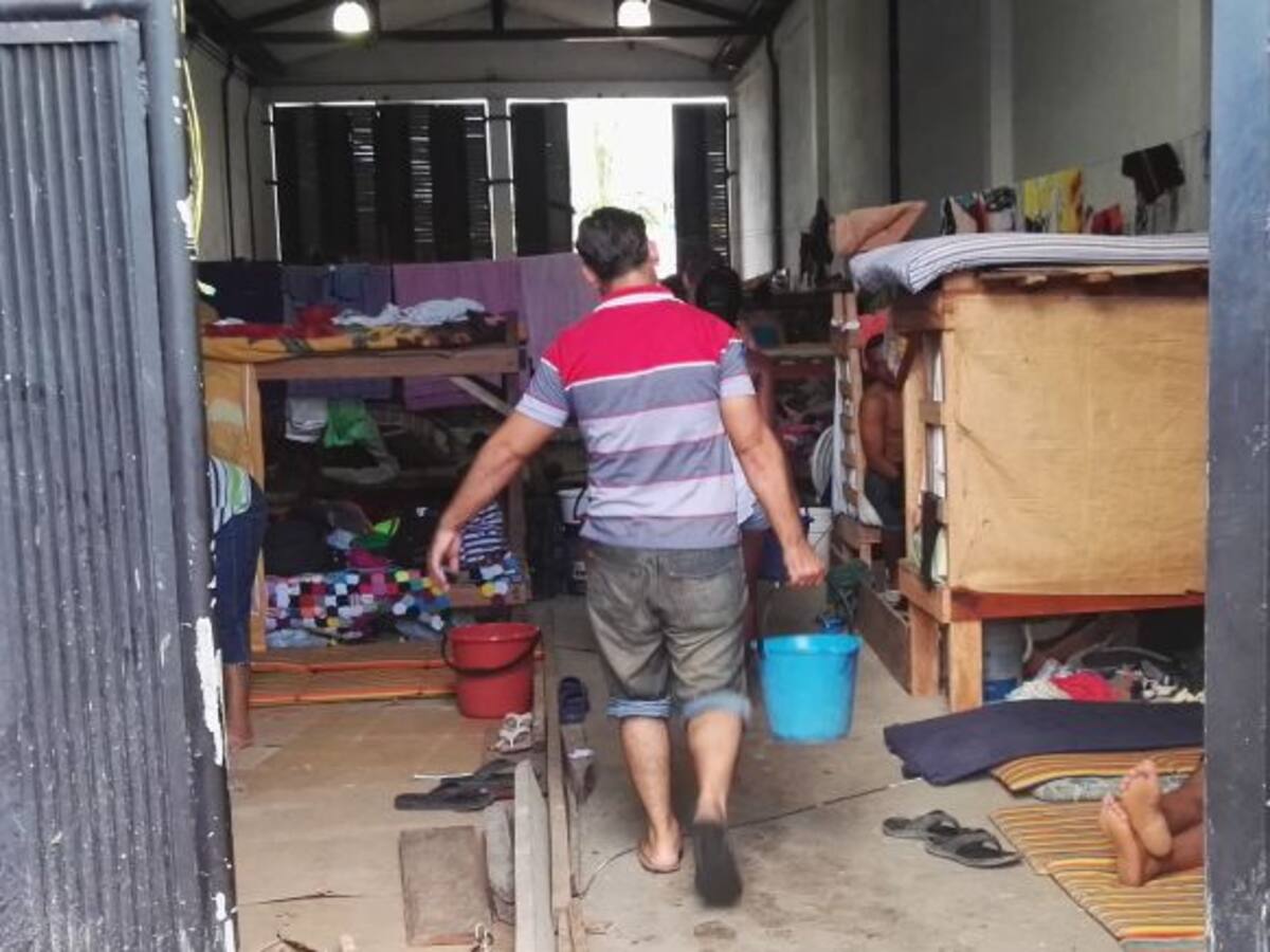 Bodega que alojó inmigrantes en Turbo ya está vacía: Migración