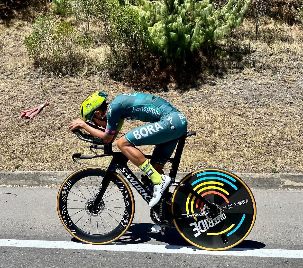 Daniel Felipe Martínez, campeón nacional de Contrarreloj / Instagram: Daniel Felipe Martínez.