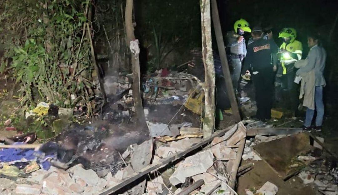 Explosión en Huila. 