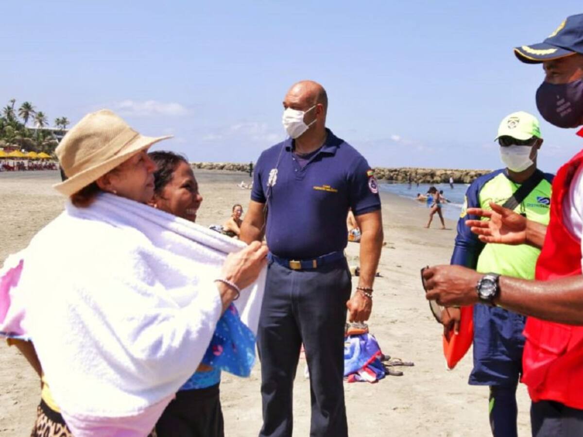 Realizan operativos para garantizar seguridad en playas de Cartagena