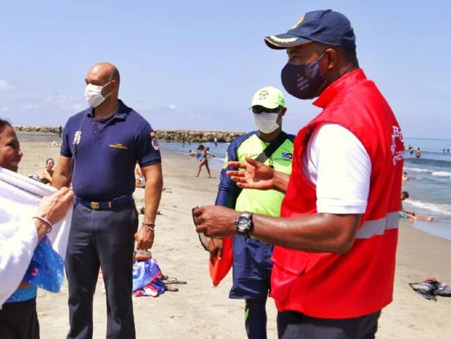 Realizan operativos para garantizar seguridad en playas de Cartagena