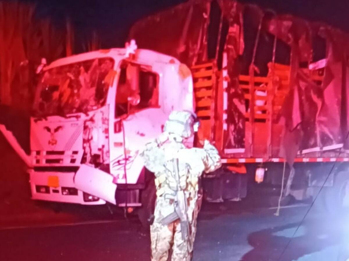 Cuatro soldados heridos por atentado con explosivo en el sur del Cauca