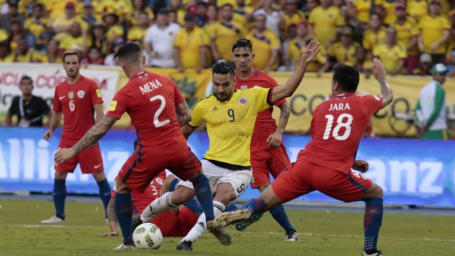 Seleccion Colombia-Chile . Foto: Colprensa