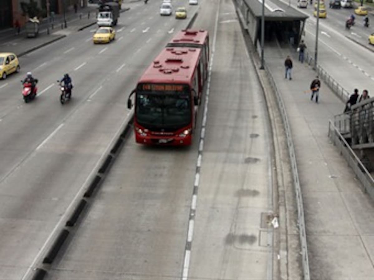 Carriles mixtos en Autonorte y Caracas serán usados para Transmilenio