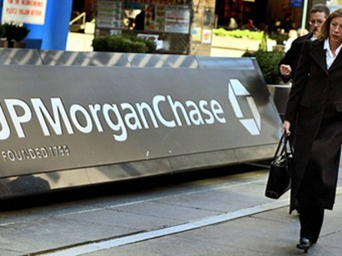 JPMorgan gana 3.326 millones de dólares en el primer trimestre de 2010