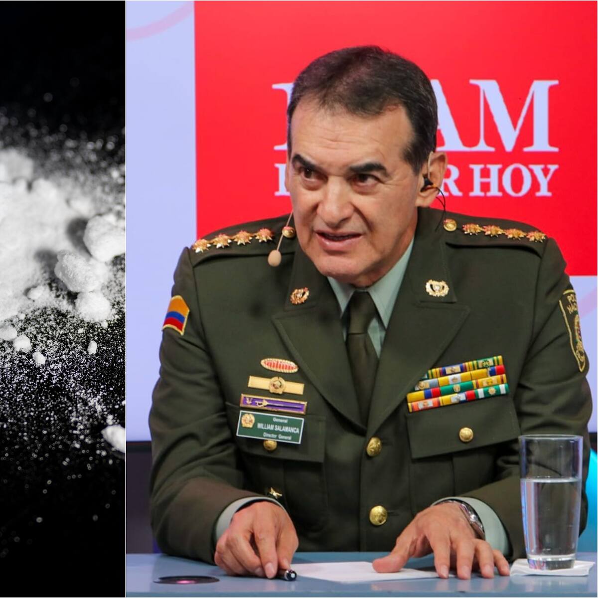 “Hoy en día el fentanilo es la droga número 1 en América”: general William Salamanca
