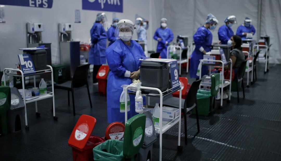 Punto de vacunación contra COVID-19