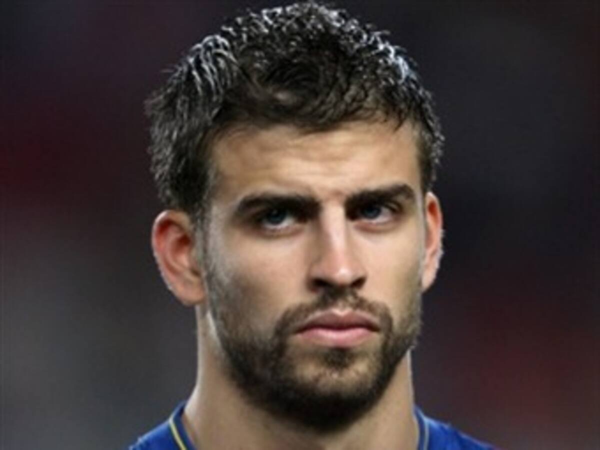 Piqué desmiente diferencias con el técnico Guardiola