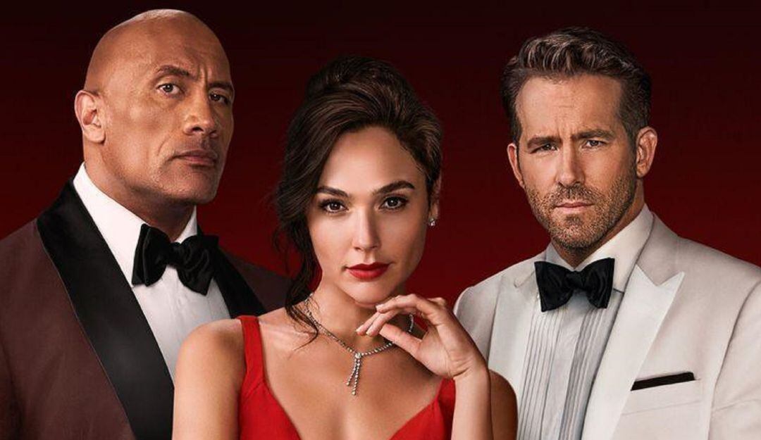 'La Roca', Gal Gadot y Ryan Reynolds