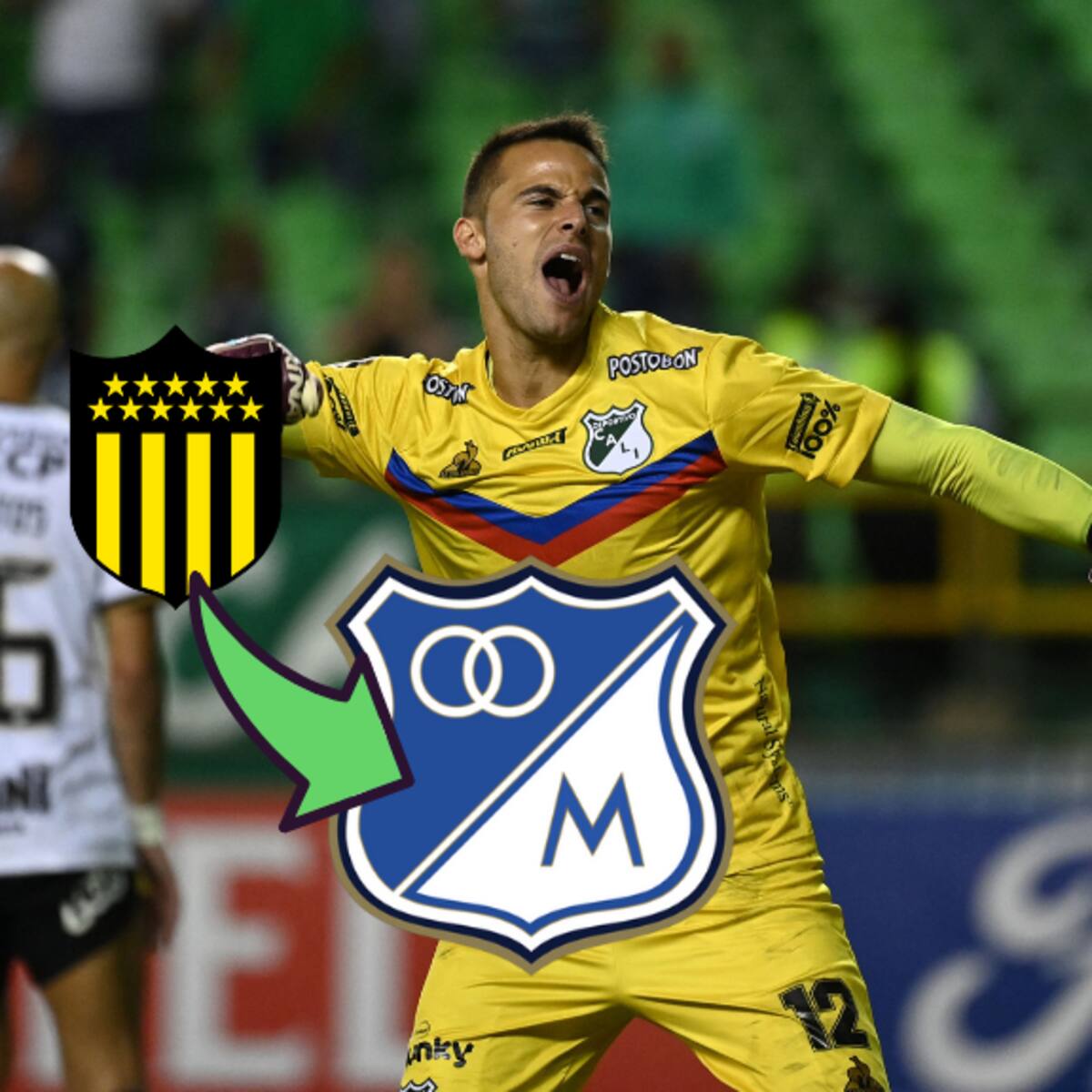 Guillermo de Amores reveló por qué salió de Peñarol para jugar con Millonarios en la Liga 2025 II