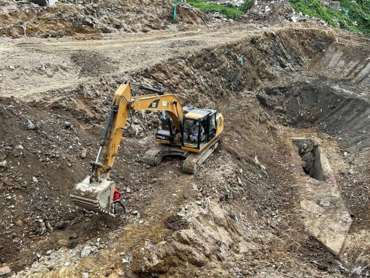 Manos a las obras, intervención de EPA en quebrada Armenia busca atacar inundaciones