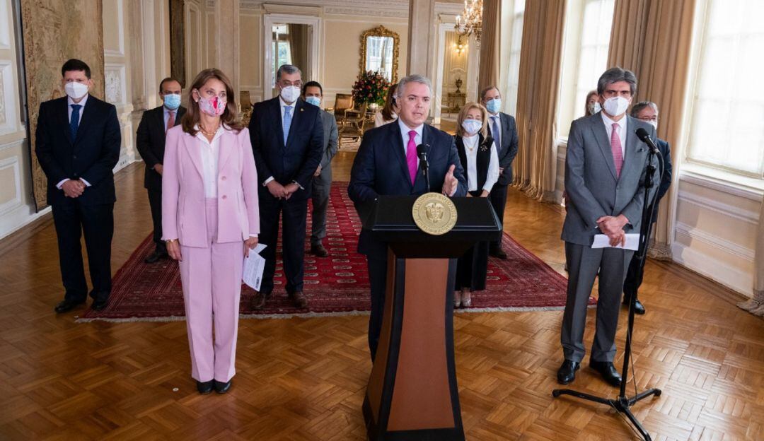 En la declaración conjunta, las Altas Cortes destacaron los programas del Gobierno para atender la pandemia.