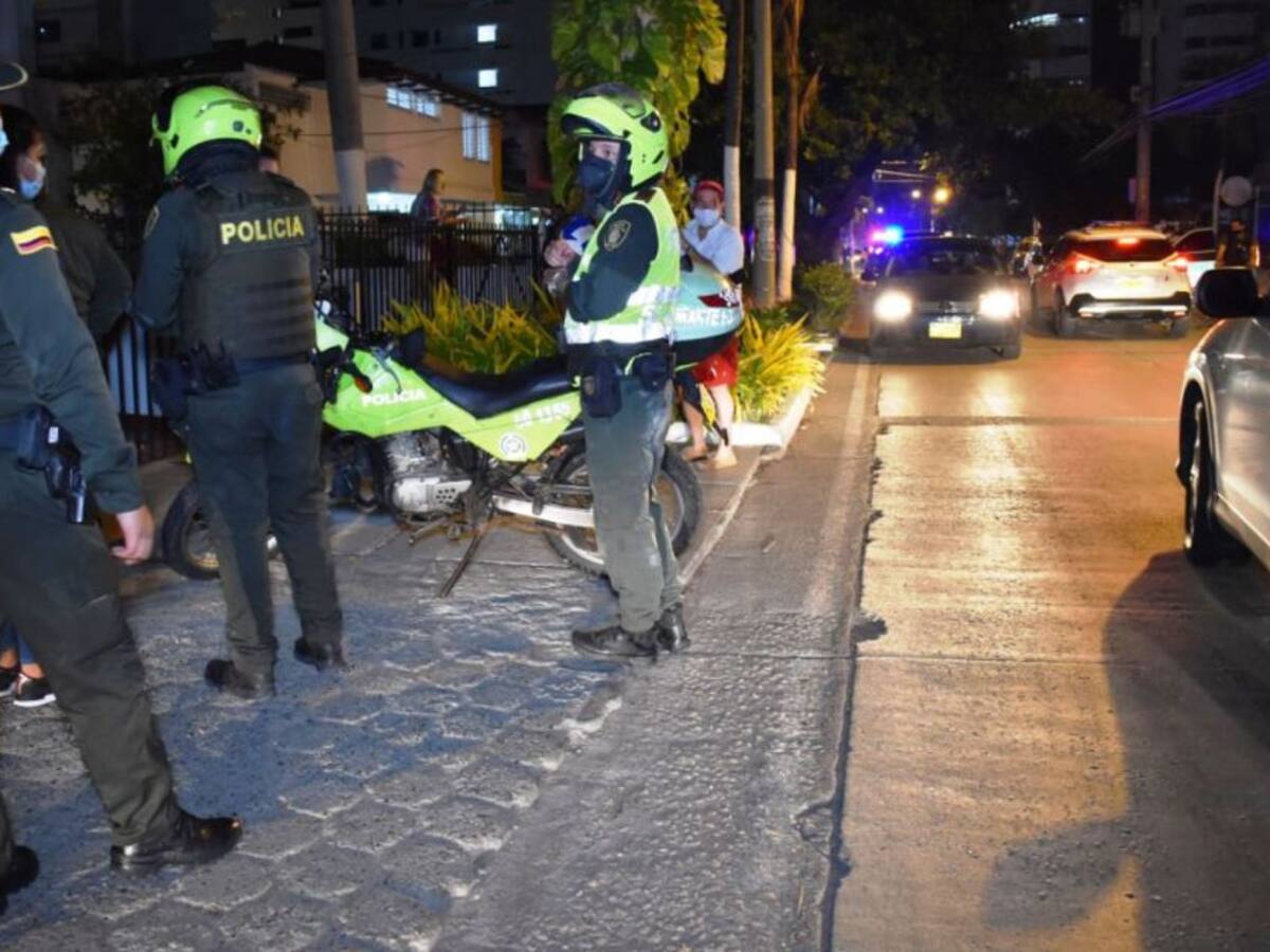 Presunto atracador herido dejó balacera en sector turístico de Cartagena