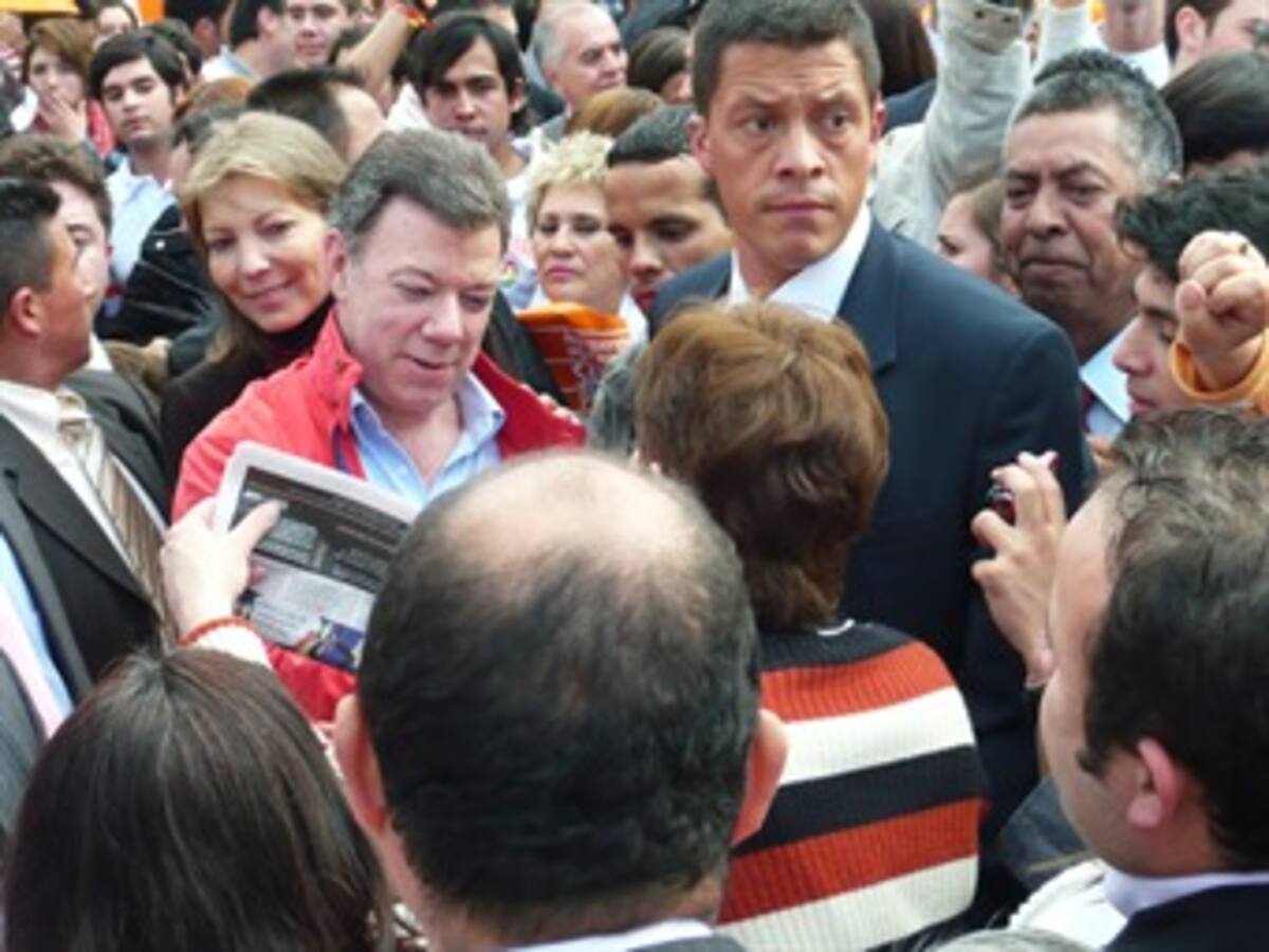 Santos a favor del metro para la ciudad de Bogotá