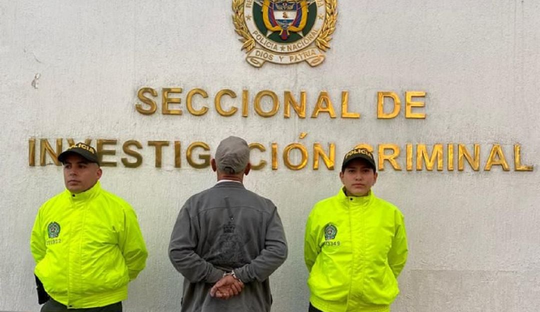 Captura por hurto a Bancolombia