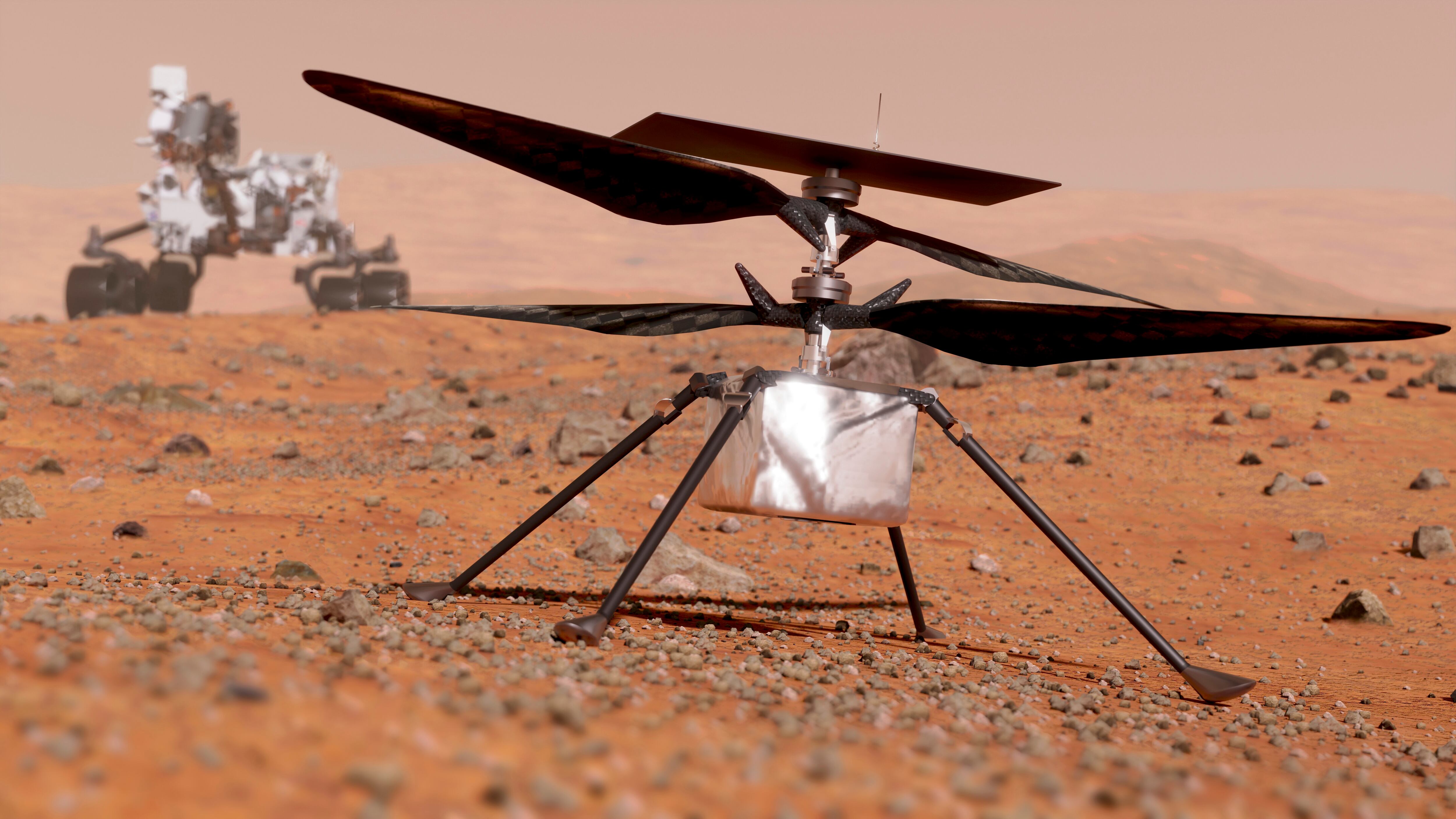 Ingenuity Rotorcraft on Mars | Getty Images
