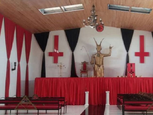 ¡Polémica! Iglesia que rinde culto al diablo en Quindío podría ser cerrada