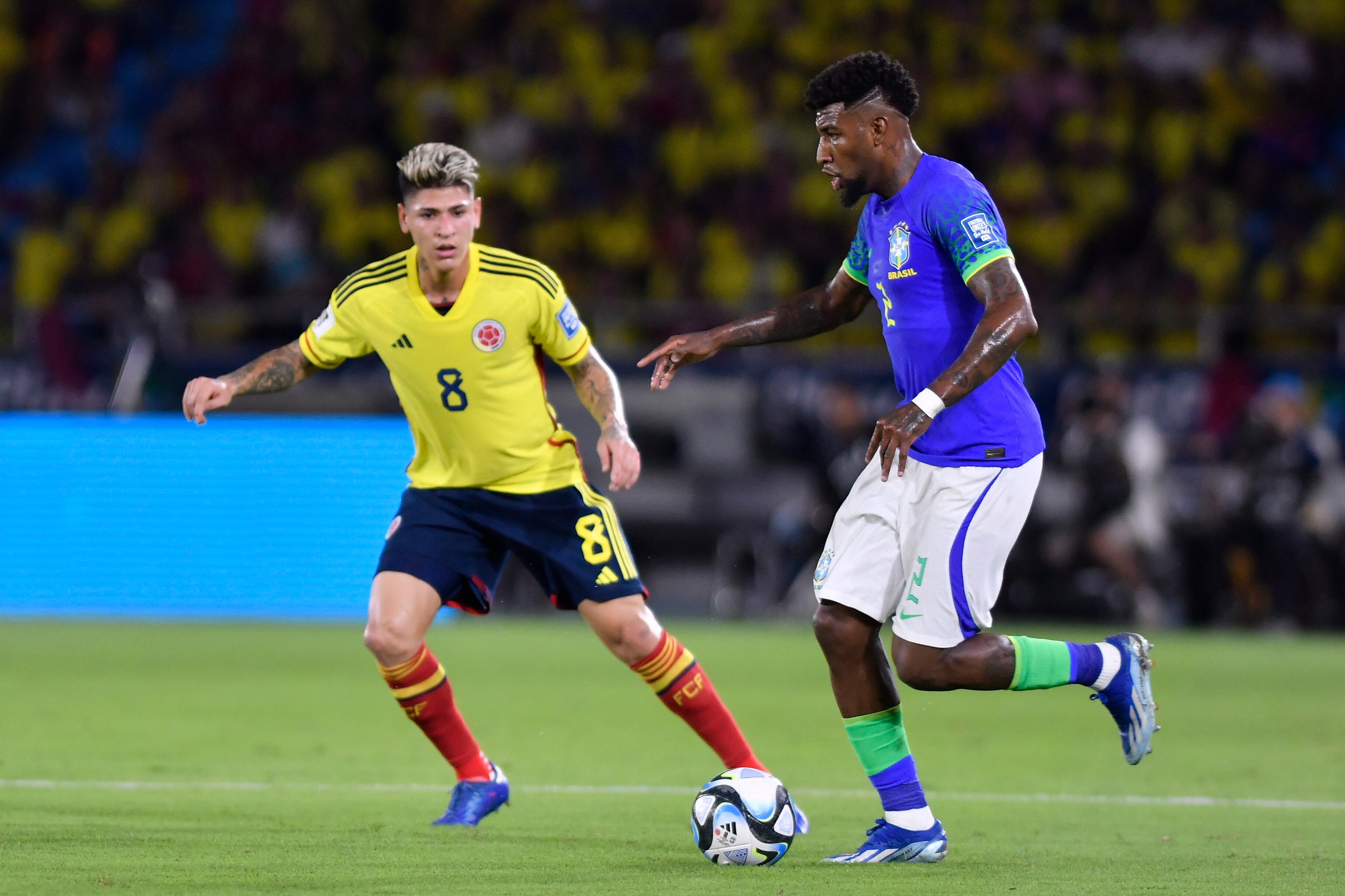 Colombia vs Brasil. Foto: Gabriel Aponte/Getty Images