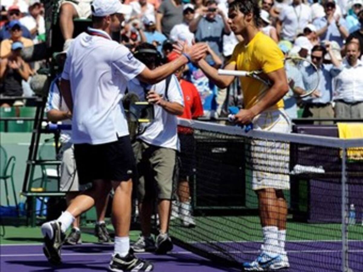 Roddick despide a Nadal de Miami