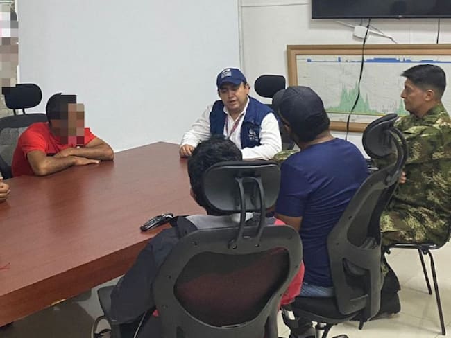 Liberan a cuatro personas en el municipio de El Tarra