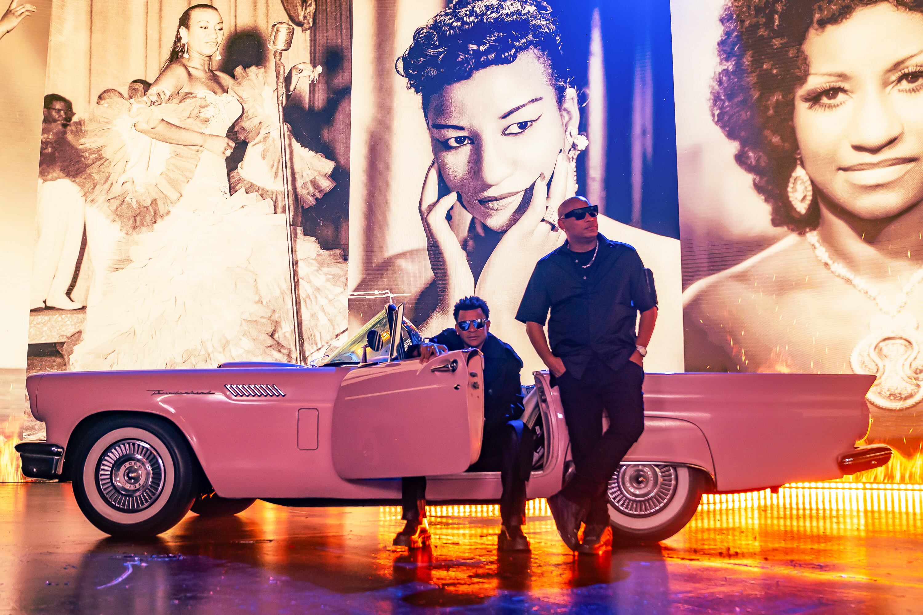 USA2399. MIAMI (FL, EEUU), 22/02/2024.- Fotografía promocional cedida por Magnus Media donde aparecen los integrantes del dúo cubano Gente de Zona, Randy Malcom (i) y Alexander Delgado (d), que acaban de presentar la canción 'Celia'. Los integrantes de Gente de Zona cumplieron un sueño con la grabación de 'Celia', una canción que incorpora la voz original de Celia Cruz y en la que rinden tributo a la 'Guarachera de Cuba', a la que no llegaron a conocer pero están seguros de que los habría "amadrinado". EFE/Magnus Media /SOLO USO EDITORIAL /NO VENTAS /SOLO DISPONIBLE PARA ILUSTRAR LA NOTICIA QUE ACOMPAÑA /CRÉDITO OBLIGATORIO