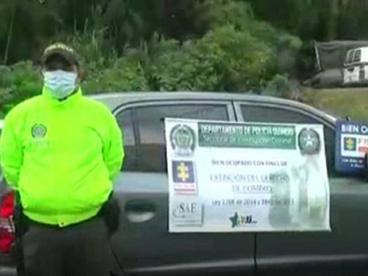 Ocupan bienes para extinción de dominio avaluados en 1500 millones de pesos