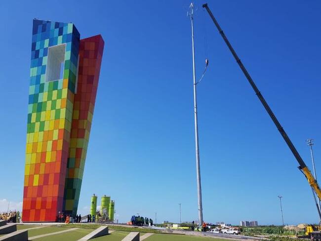 Barranquilla tendrá el árbol navideño más alto de Colombia