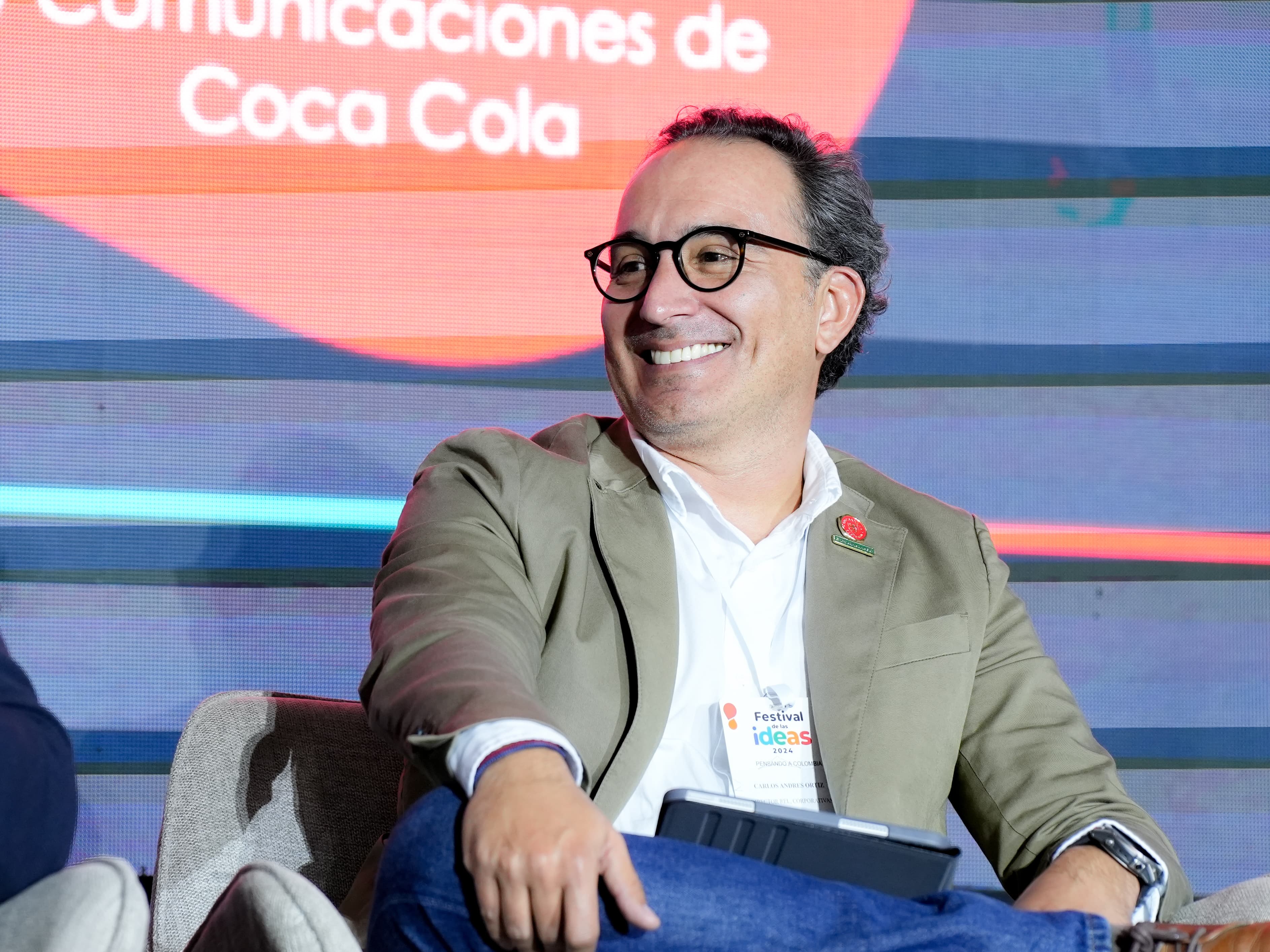 Carlos Ortiz, director de Asuntos Corporativos de Diageo (Crédito: Prisa Media)