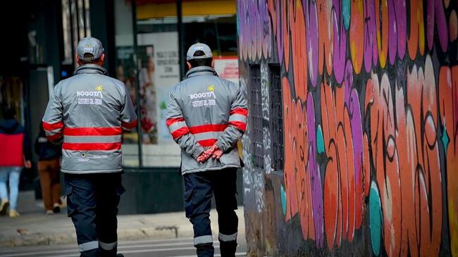 Gestores del Orden. Foto: Alcaldía de Bogotá