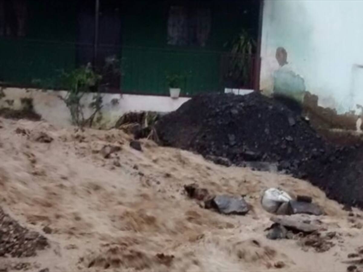Fuertes lluvias incomunican al municipio de Toledo, en Norte de Santander