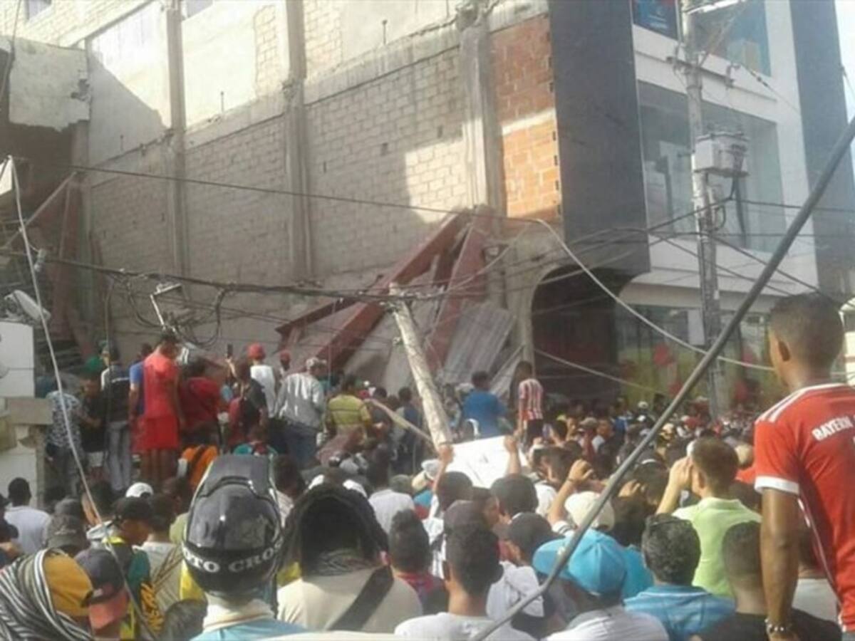 Bombero de Fundación, Magdalena habla sobre grave desplome de edificio