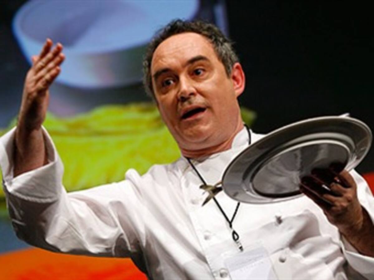 El Bulli de Ferran Adriá abre sus puertas en Londres con una exposición única