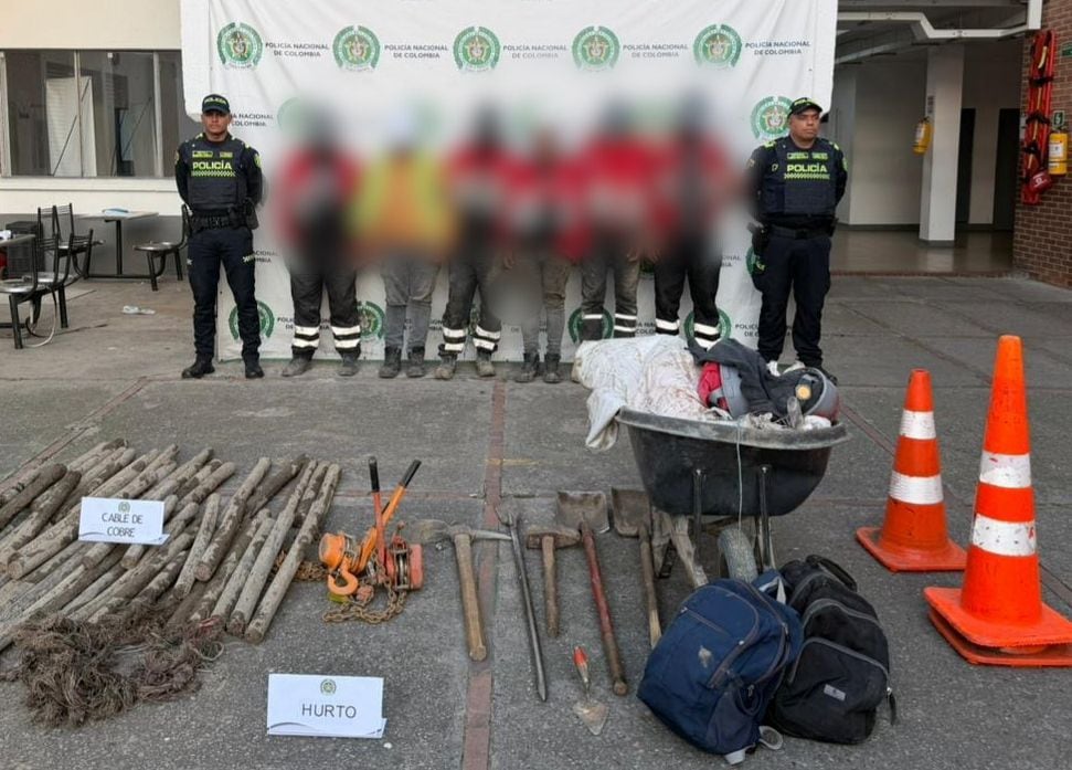 Cayeron seis delincuentes que se hacían pasar por funcionarios del Distrito para robar fibra óptica