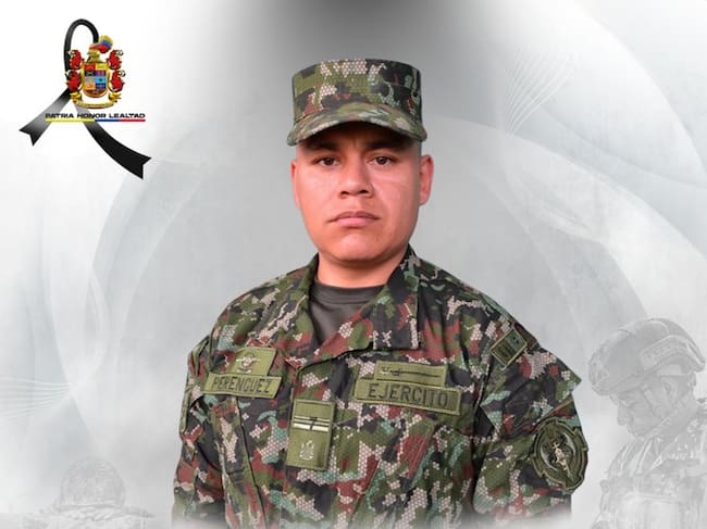 Soldado profesional falleció en combates con las disidencias Farc en Briceño, Antioquia. Foto: Ejército.