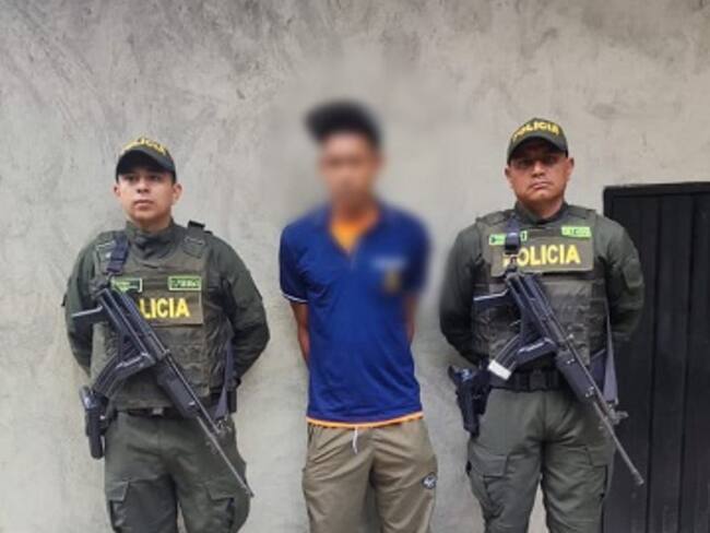 Capturado presunto abusador de una bebé de nueve meses en Turbo- foto policía Urabá