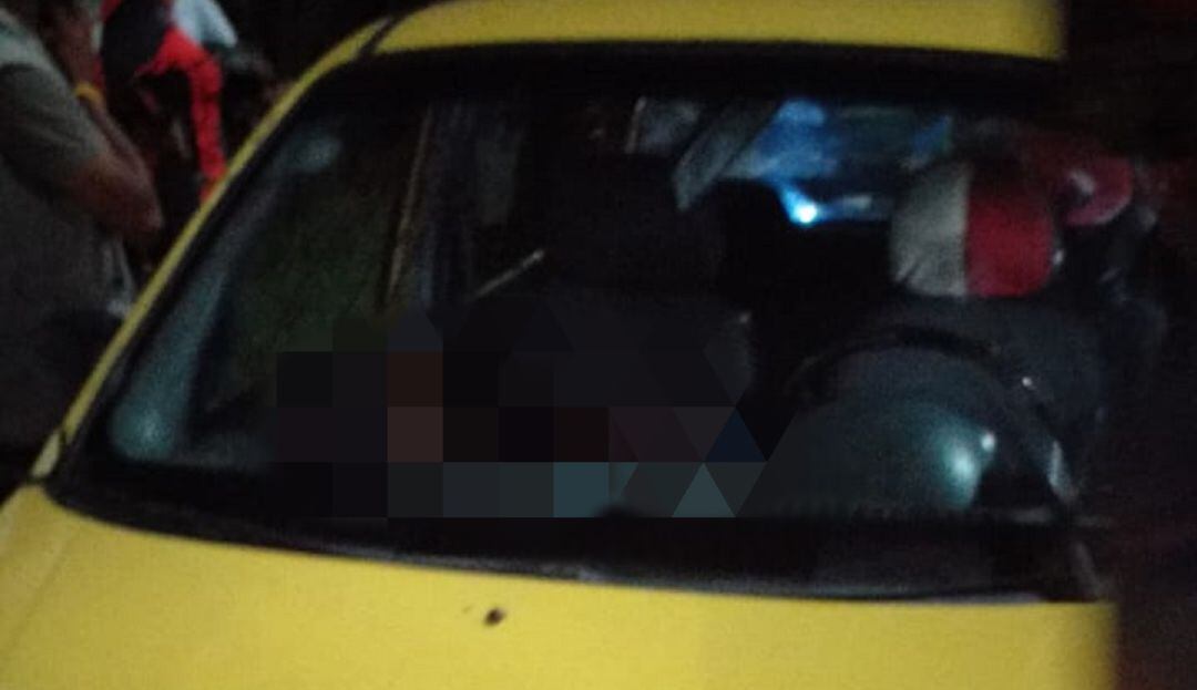 Momento cuando ocurrieron los hechos