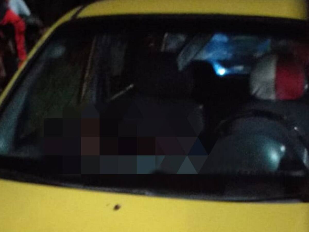 Investigan asesinato de taxista en Barranquilla en un supuesto atraco