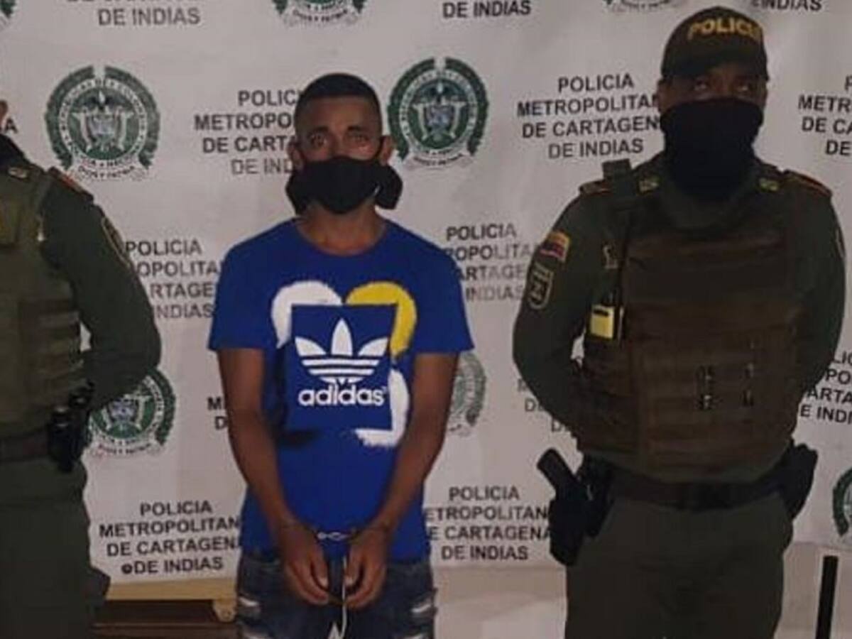 Policía captura a 'El Kenny' solicitado por hurto calificado en Turbaco