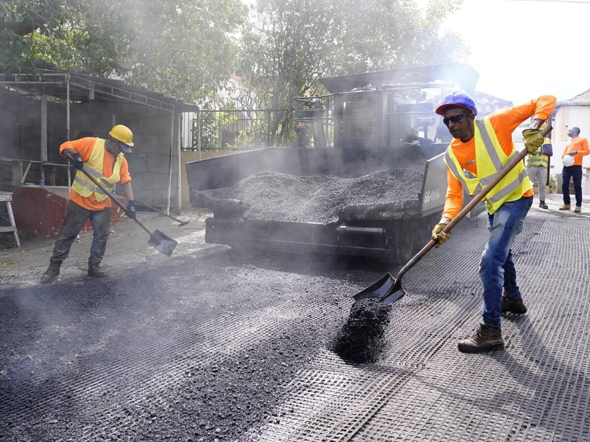 Inició rehabilitación de vía hacia el Cerro de la Popa de cara a Fiestas de la Candelaria