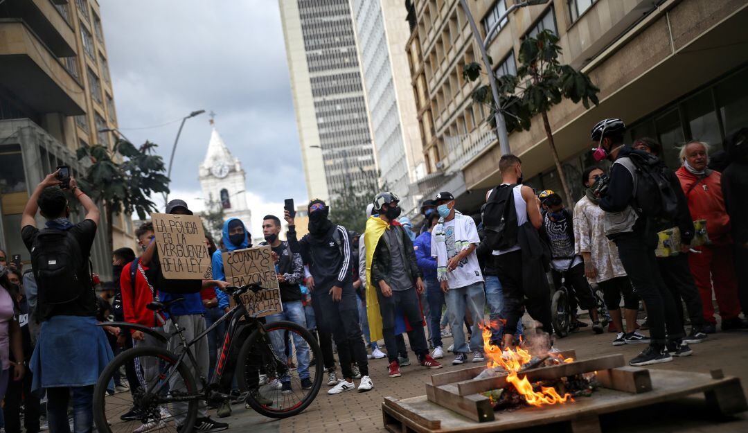 Manifestaciones en Colombia en contra de la Reforma Tributaria 